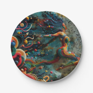 Leap Paper Plate
