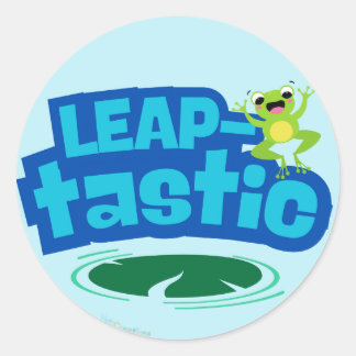 Leap-TASTIC Classic Round Sticker