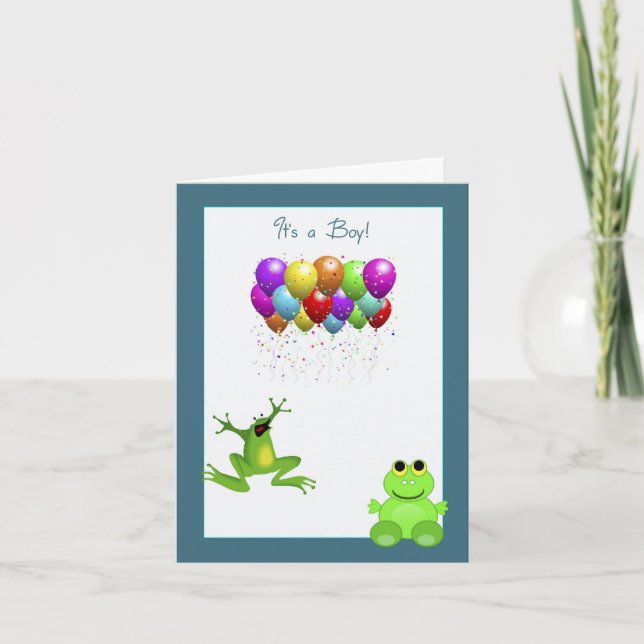 Leap Year Birth Announcement (Front)