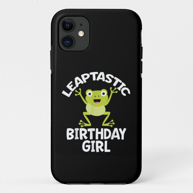 Leap Year Birthday Girl Funny Pun Case-Mate iPhone Case (Back)