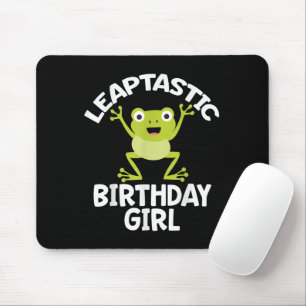 Leap Year Birthday Girl Funny Pun Mouse Pad