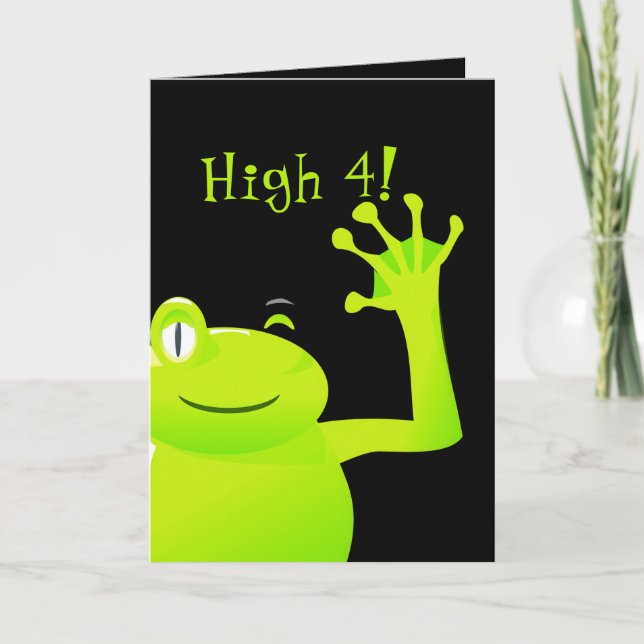 Leap Year/ Leap Day Baby Birthday Card (Front)