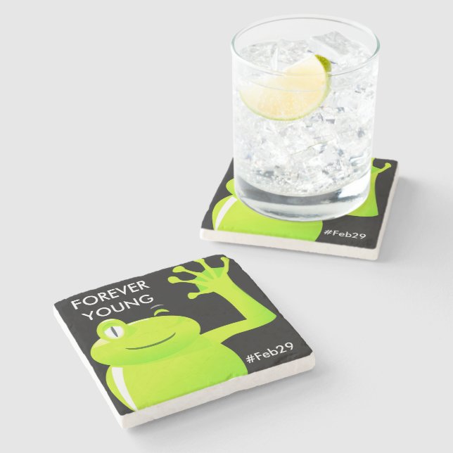 Leap Year/ Leap Day Baby Coaster (Side)