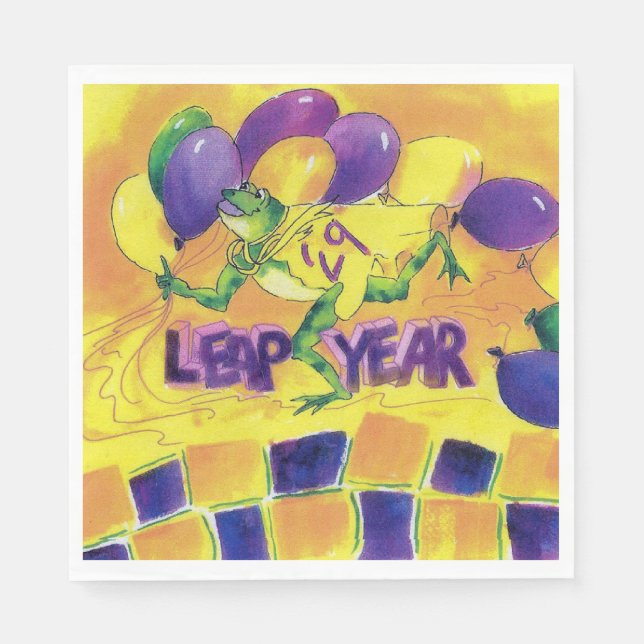 LEAP YEAR NAPKIN (Front)