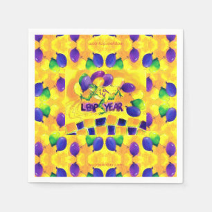 Leap Year Napkins for Party or Dinner
