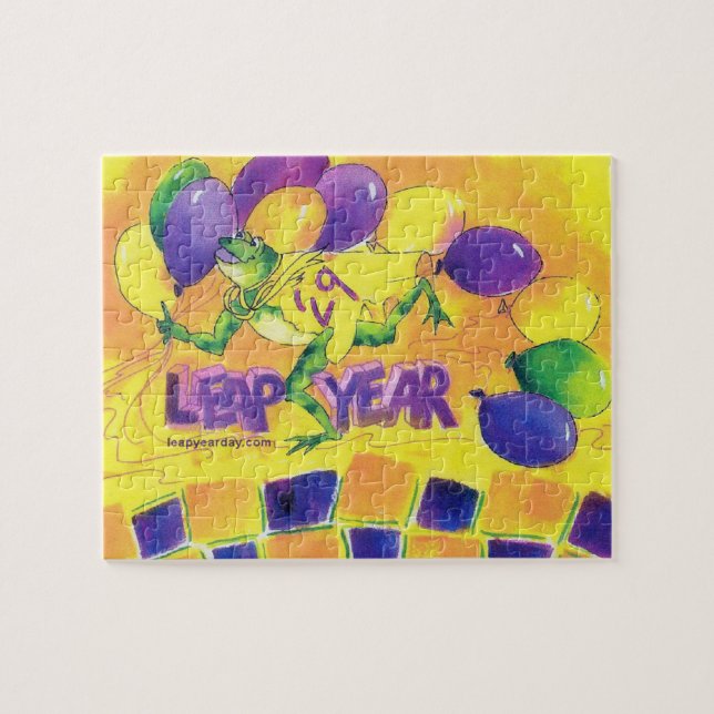 Leap Year Party Puzzle (Horizontal)