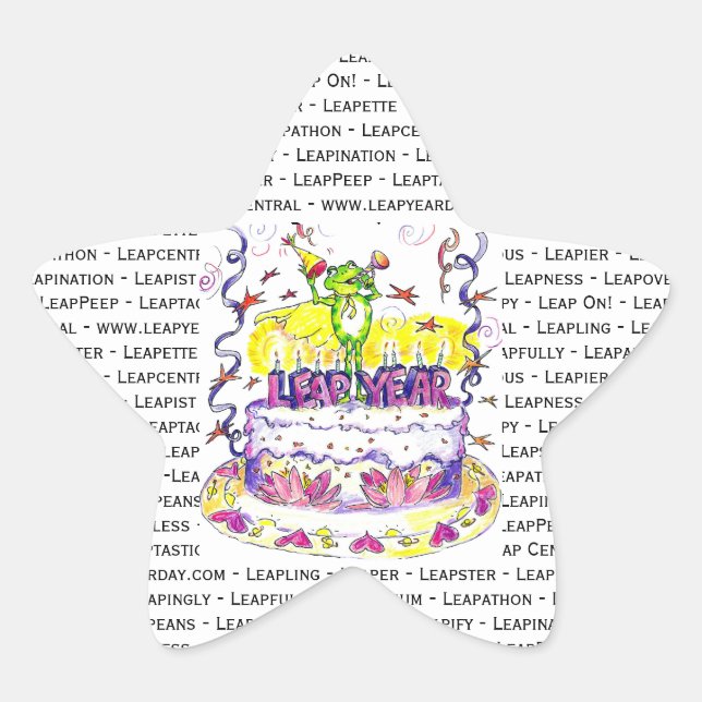 Leap Year Sticker (Front)