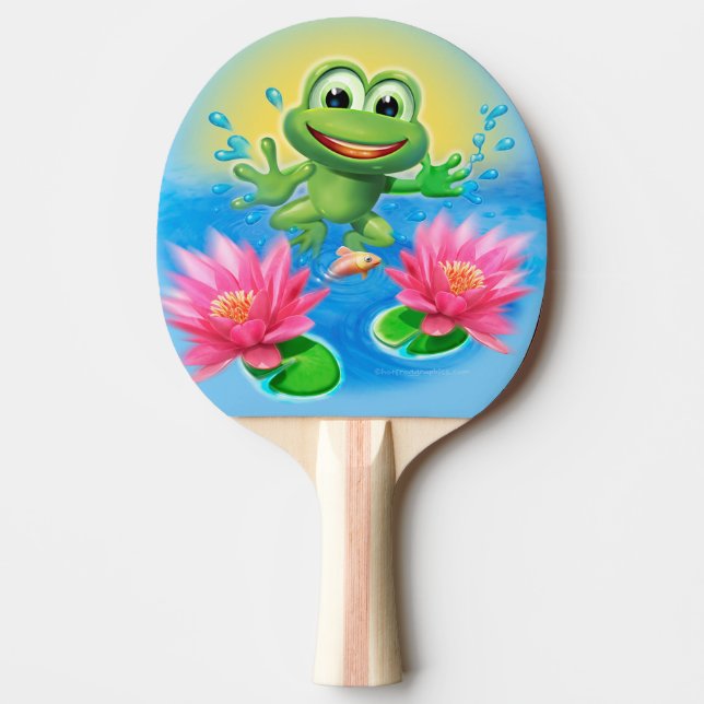 Leapfrog Ping Pong table tennis bats Paddle (Front)