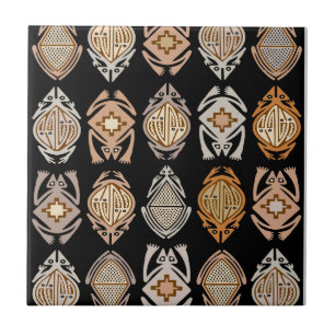 Leapin' Frogs Ceramic Tile