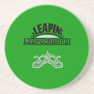 Leapin' Leprechauns & Irish Dancing Shoes Coaster