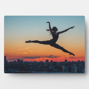 Leaping Ballerina Plaque