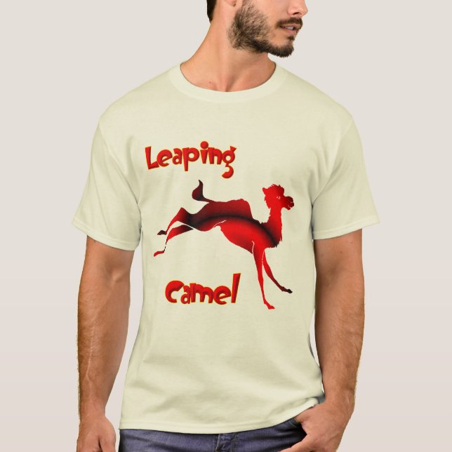leaping camel t-shirts (Front)