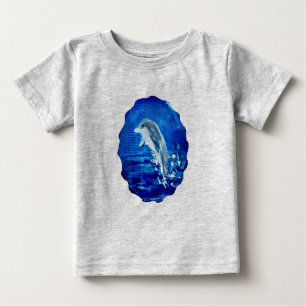Leaping Dolphin Sea Animal Baby T-Shirt