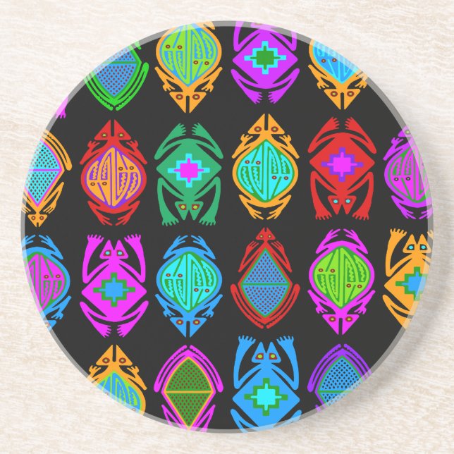 Leaping Frogs Coaster (Front)