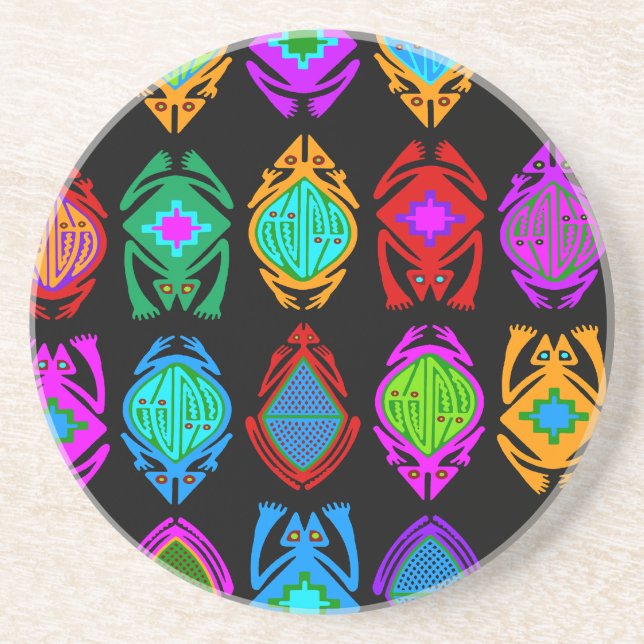 Leaping Frogs Coaster (Front)