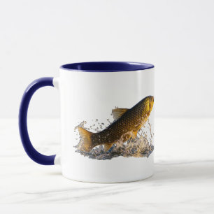 Leaping Grass Carp Mug