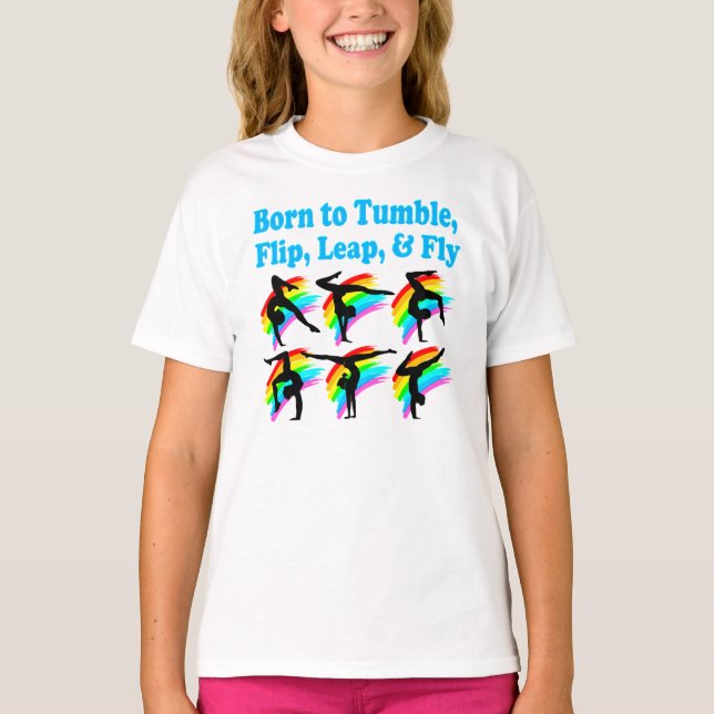 LEAPING GYMNAST T-Shirt (Front)