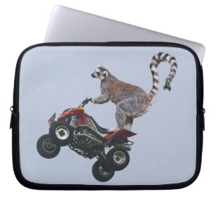 Leaping Lemur Laptop Sleeve