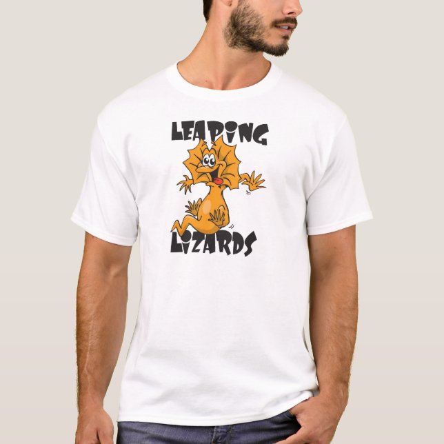 leaping lizards T-Shirt (Front)