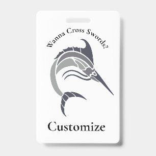 Leaping Swordfish Thunder_Cove ID Badge