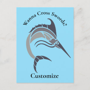 Leaping Swordfish Thunder_Cove Postcard