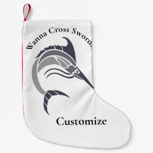 Leaping Swordfish Thunder_Cove Small Christmas Stocking