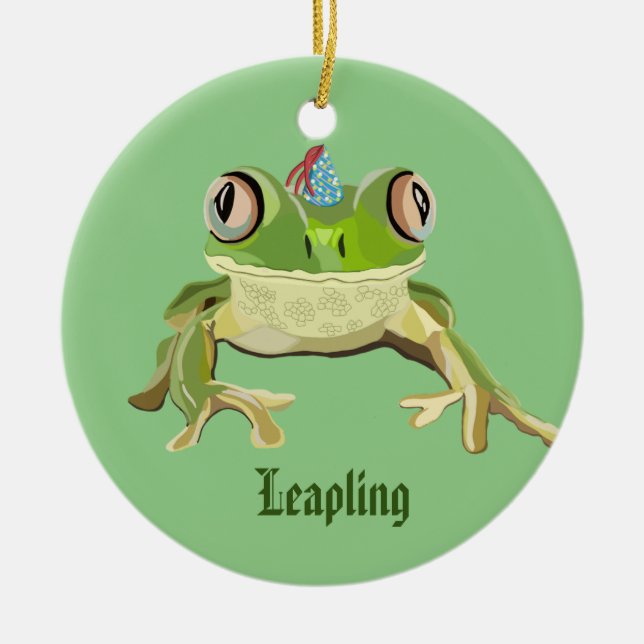 Leapling ornament (Front)