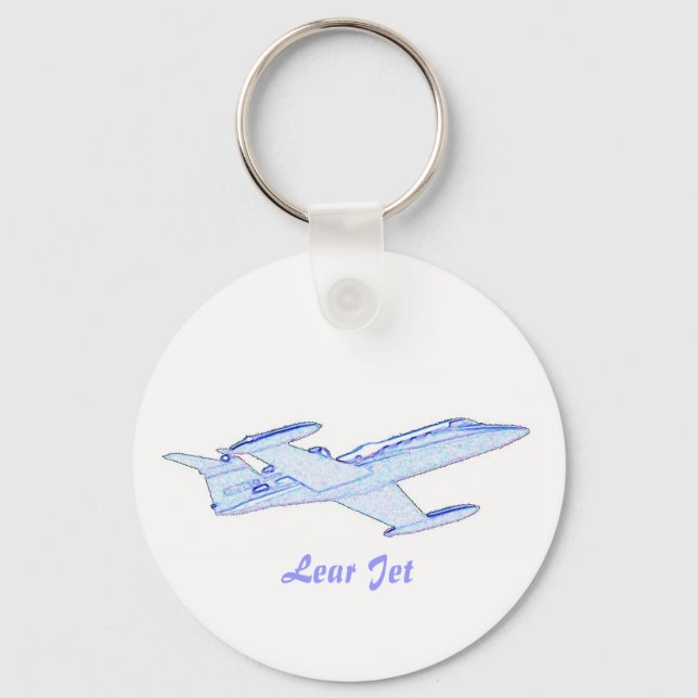 Lear Jet Key Ring (Front)