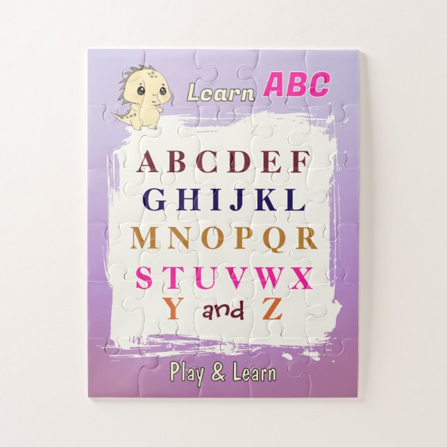 Learn ABC Play & Learn Puzzle (Vertical)