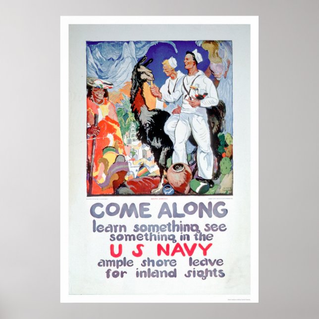 Learn and See Something in the Navy (US02315) Poster (Front)