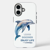 Learn Discover Enjoy Life iPhone 16 Case