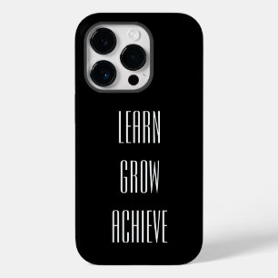 Learn, Grow, Achieve Simple Recipe for Success Case-Mate iPhone 14 Pro Case
