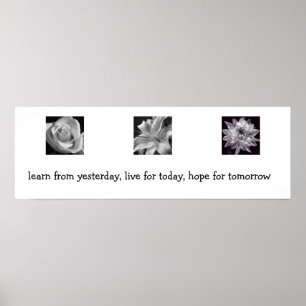 Learn, Live, Hope Poster