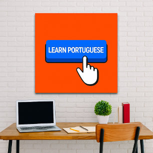 Learn Portuguese Poster
