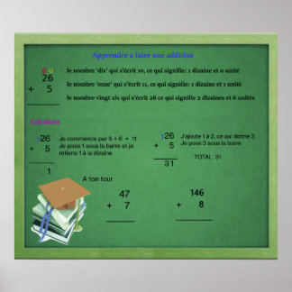 Learn Poster Addition