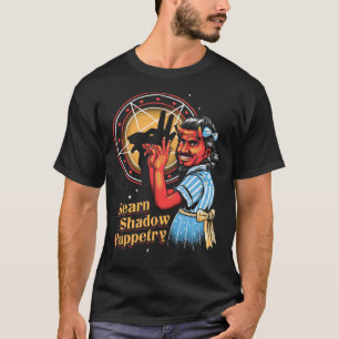 learn shadow pupperty Witchcraft Grunge Emo Goth T-Shirt