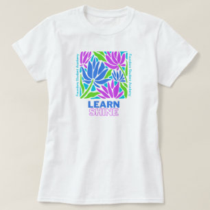 Learn Shine Back To School Teacher T-Shirt