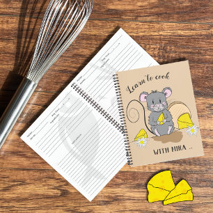 Learn to cook   Kid recipe notebook