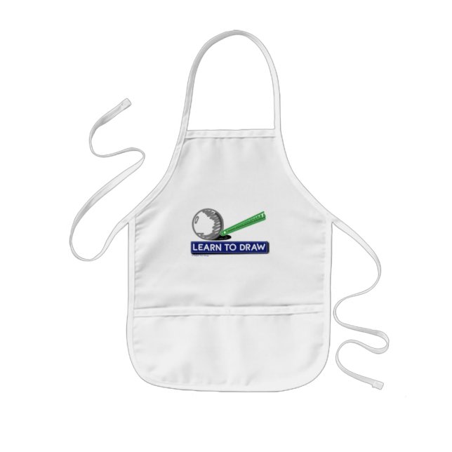 Learn to Draw Kids Apron (Front)