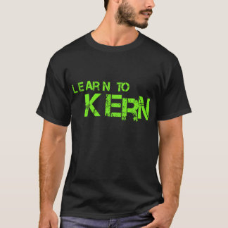 Learn to Kern - lime T-Shirt