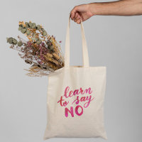 Learn to say no - pink