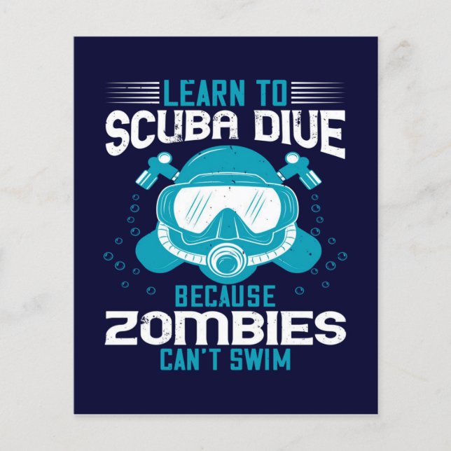 Learn To Scuba Dive Flyer (Front)
