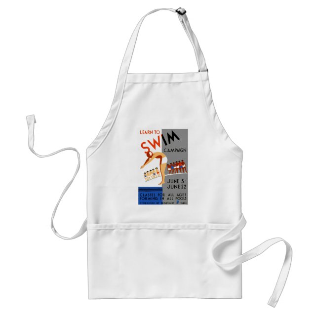 Learn To Swim Standard Apron (Front)