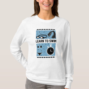 Learn to Swim with This Lovely design T-Shirt