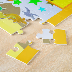 Learn Your ABC With Dinosaurs A to Z Alphabet Jigsaw Puzzle