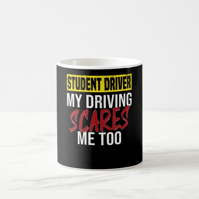 Learner Driving School Driving License Novice Coffee Mug (Center)