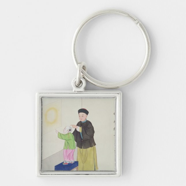 Learning about Spiritualism Key Ring (Front)