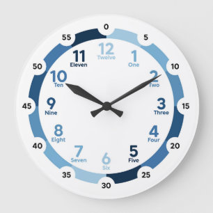 Learning Clock - Better in Blue