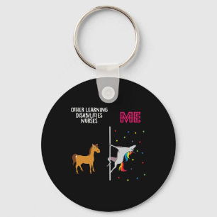 Learning Disabilities Nurse Unicorn Others You  Key Ring