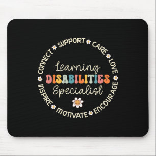 Learning Disabilities Specialist Appreciation Back Mouse Pad